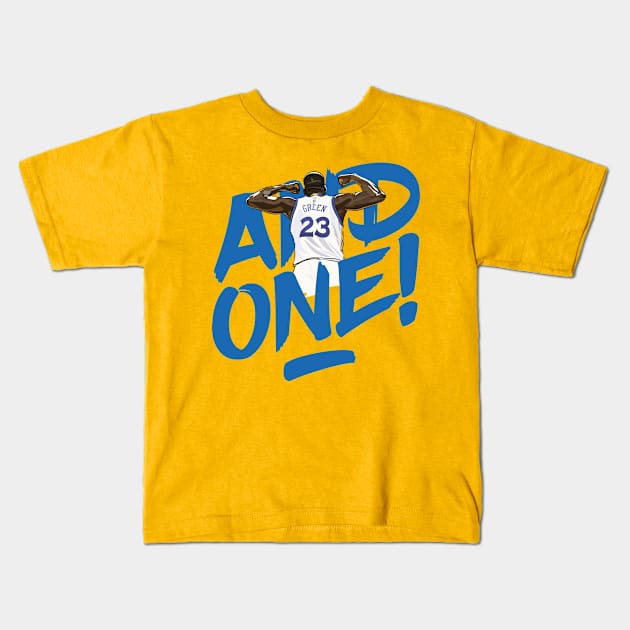 Draymond Green And One 2 Kids T-Shirt by teeleoshirts